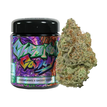 Freshy Fine Chemical Candy (Chemdawg x Gassy Taffy) Flower Jar – 14g