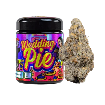 Freshy Fine Wedding Pie (Wedding Cake x Grape Pie) Flower Jar – 14g