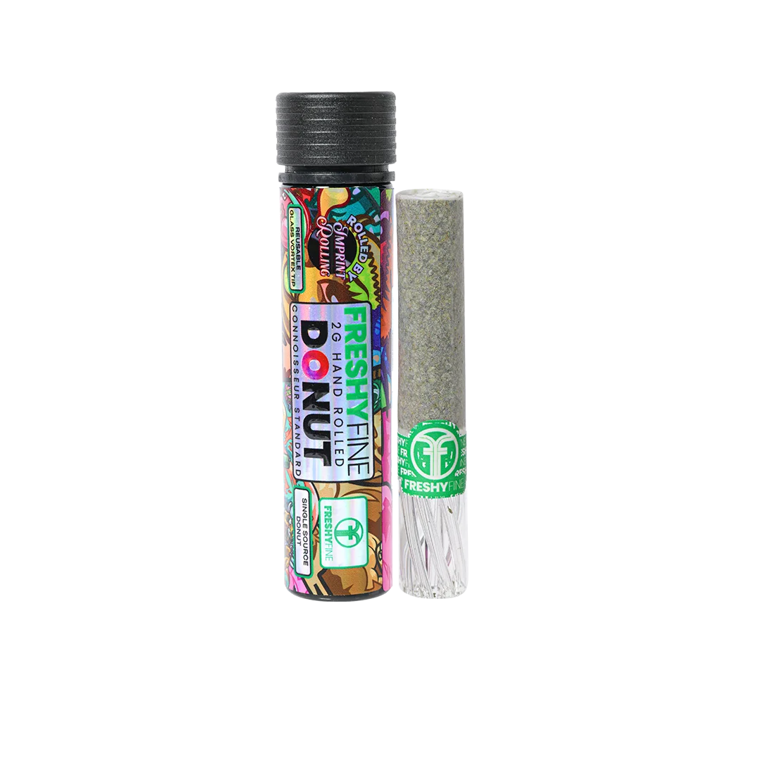 FreshyFine_ZHBxBG_Donut ZHB x Banana God Donut Hand Rolled | Freshy Fine